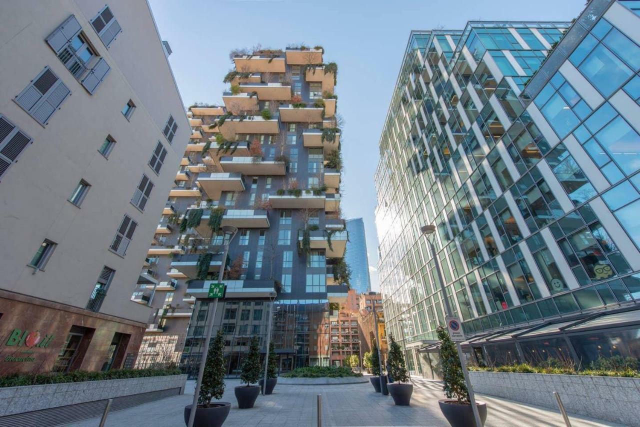 Joivy 1Br Apt In Isola With Stunning View To Bosco Verticale Milaan Buitenkant foto
